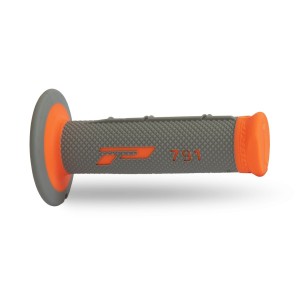 Manetki PROGRIP PG791 OFF ROAD szary/pomarańczowy 22+25mm 115mm