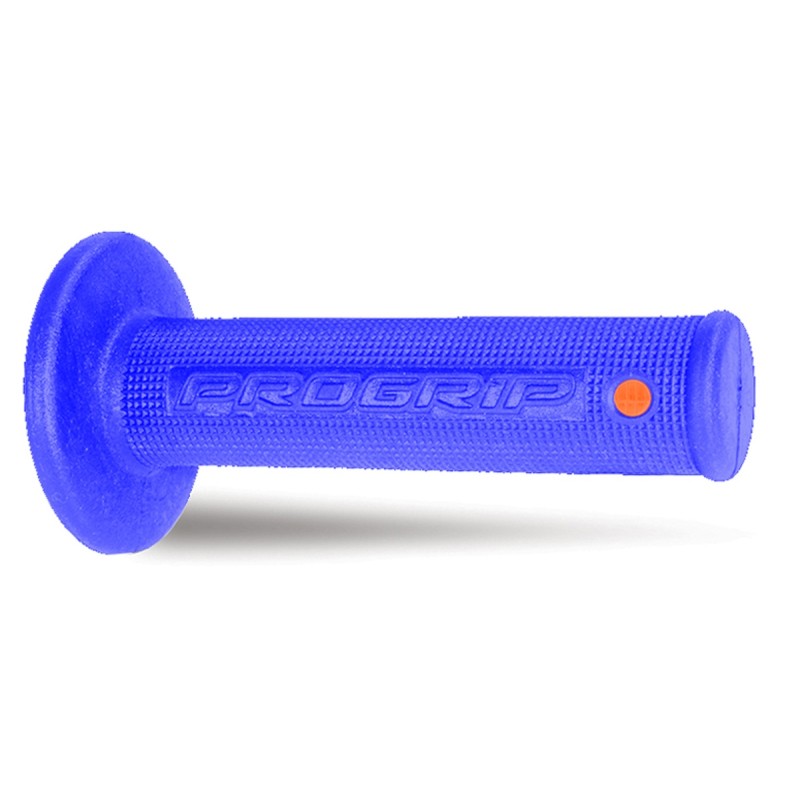 PROGRIP MANETKI PG799 OFF ROAD (22+25MM, DŁ.118MM) KOLOR NIEBIESKI/POMARAŃCZOWY (DWUSKŁADNIKOWE)
