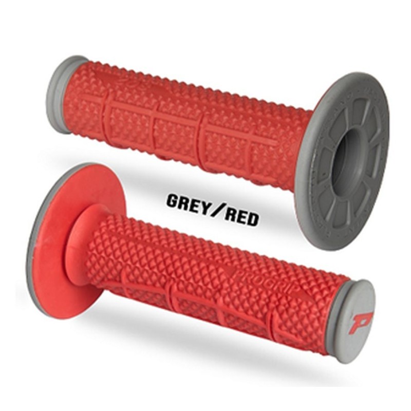 Manetki PROGRIP PG802 22+25mm szare/czerwone (802-288)