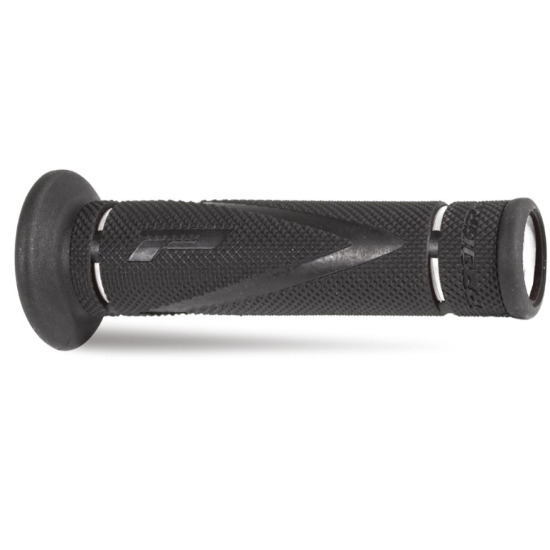 Manetki Progrip PG838 Road - biało-czarne, dwuskładnikowe, długość 122mm