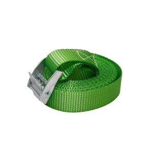 BIKETEC PAS TRANSPORTOWY 25MM/4MB Z KLAMRĄ SAMOZACISKOWĄ KOLOR ZIELONY