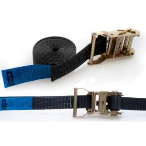 BIKETEC PAS TRANSPORTOWY 35MM/3MB Z NAPINACZEM - Czarny, Homologacja