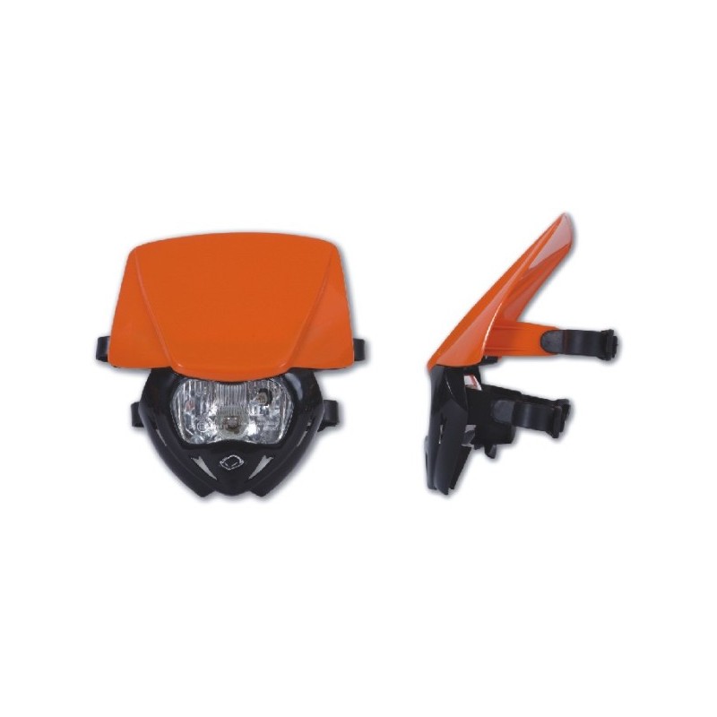 UFO LAMPA PANTHER DUAL KOLOR CZARNY/POMARAŃCZOWY - WYPRZEDAŻ