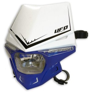ufo lampa bicolor stealth homologowana led kolor niebieski