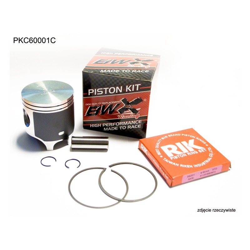 BEARING WORX TŁOK KTM (2T) EXC 200 (EXC200) 98-16 (63,96MM) PIERŚCIENIE RIK (2SZT.)