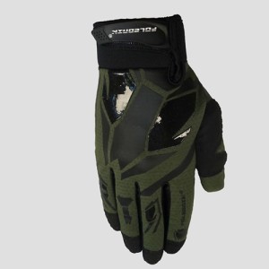 POLEDNIK PREMIUM RĘKAWICE / RĘKAWICZKI CROSS MODEL HORNET (HRNT) AXS KOLOR ZIELONY (KHAKI) ROZMIAR L