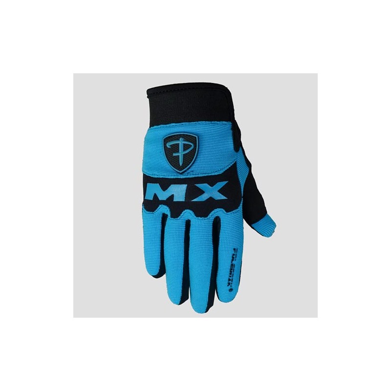 Rękawice Cross Model MX II Baby/Junior/Kid Niebieskie Rozmiar 5 - Promocja!