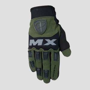 Rękawice Cross Model MX II Zielone (Khaki) Rozmiar XXL - Promocja na Południk.pl
