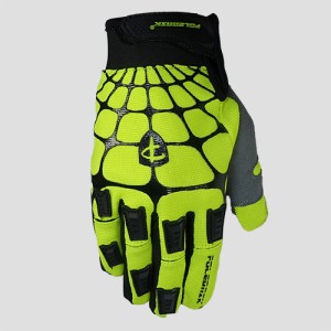 POLEDNIK PROMOCJA RĘKAWICE / RĘKAWICZKI CROSS MODEL WEB MX KOLOR CZARNY/ŻÓŁTY FLUO ROZMIAR XXL