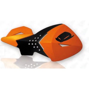 UFO OSŁONY RĄK (HANDBARY) ESCALADE KOLOR CZARNO/POMARAŃCZOWY - Sklep Rowerowy