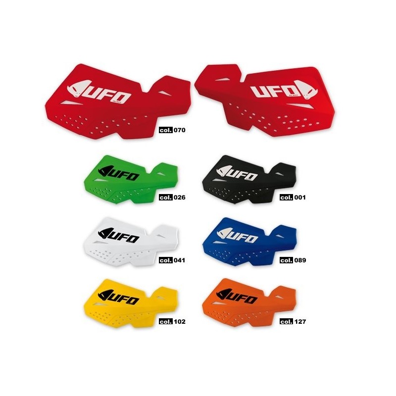 UFO Plastiki zamiennych do osłon rąk (handbarów) VIPER PM01648001 KOLOR CZARNY