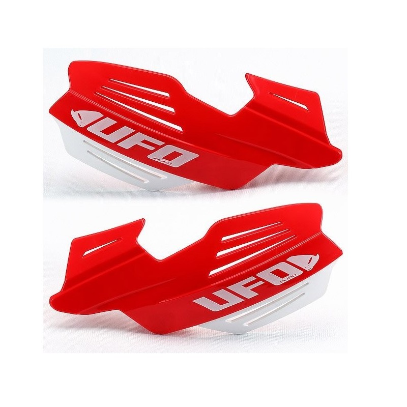 UFO Plastiki Zamiennego do Osłon Rąk Vulcan PM01650070 - Czerwono-Biały