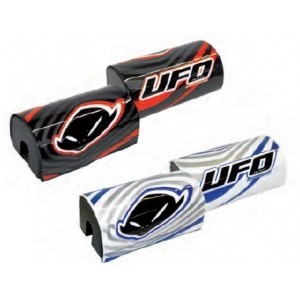 UFO Gąbka na kierownicę kolor biały (Barpad) 28 mm (logo UFO)