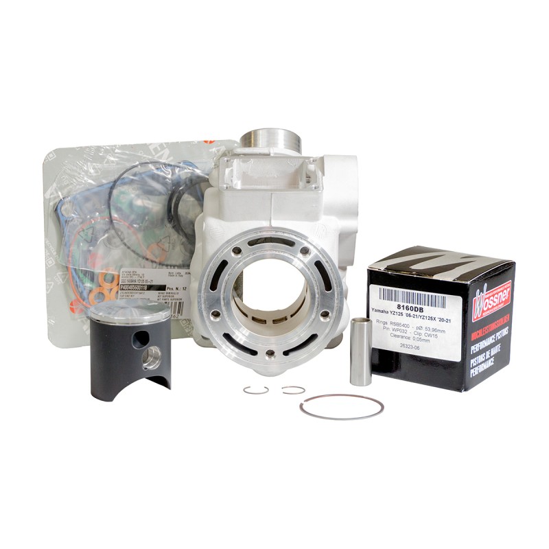 PROMX CYLINDER KOMPLETNY YAMAHA YZ 125 '05-'21 - Cylinder, Tłok, Top-end, Łożysko