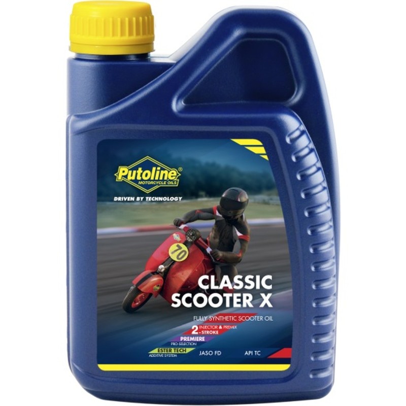 PUTOLINE 2T Olej do Mieszanki Classic Scooter X 1L (AKC)