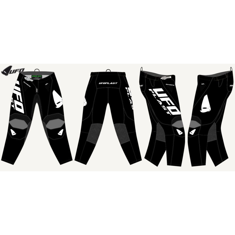 UFO Spodnie Bamber Cross w kolorze czarno-białym rozmiar XXXL - Kolekcja 2024