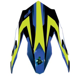 PROGRIP DASZEK PG3181 do kasku PG3180 - KOLOR ZÓŁTY FLUO NIEBIESKI - PROMOCJA