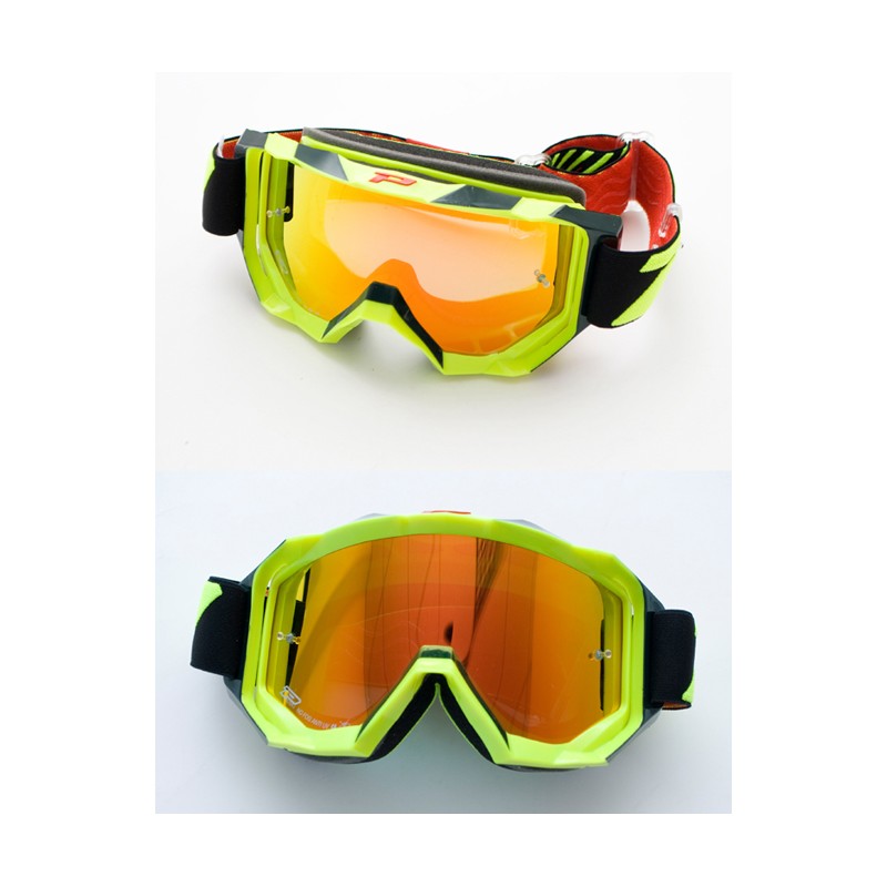 PROGRIP GOGLE PG3200 FL VENOM KOLOR ŻÓŁTY FLUO CZARNY