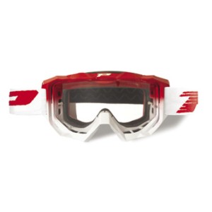 PROGRIP GOGLE PG3200-130 TR VENOM KOLOR CZERWONY/BIAŁY - Szyba PG3210 Antiscratch, No Fog, Anti UV