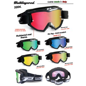 PROGRIP GOGLE PG3204-184 DARK SIDE KOLOR CZARNY MATT (SZYBA PG3247 ŻÓŁTA LUSTRZANA ANTISCRATCH, NO FOG, ANTI UV) (PG3204BKMYL)