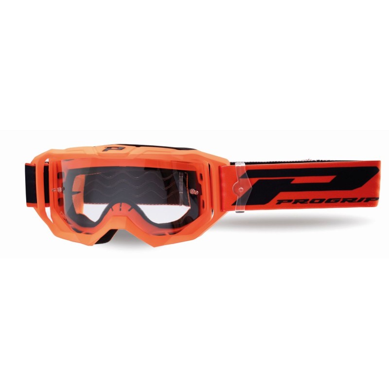 Okulary PROGRIP PG3300-409 TR VISION Pomarańczowe Fluorescencyjne