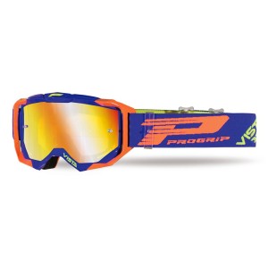 PROGRIP GOGLE PG3303-272 FL VISTA KOLOR NIEBIESKI/POMARAŃCZOWY FLUO