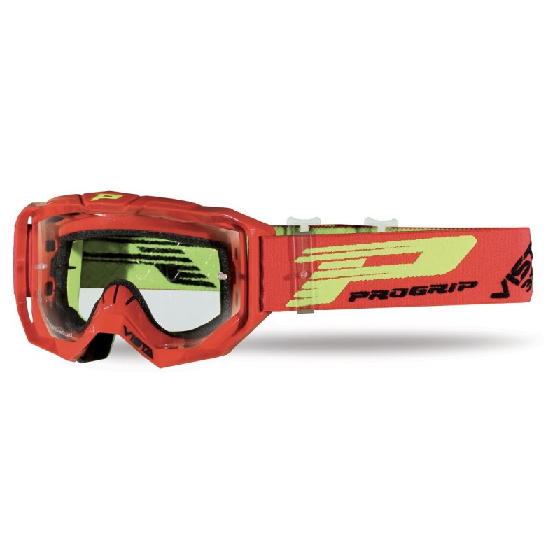 PROGRIP GOGLE PG3303-107 TR VISTA KOLOR CZERWONY