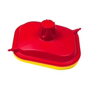 Pokrywa filtra powietrza do mycia motocykla BETA RR 125-480 '20-24 - RACETECH (RTECH) - czerwony żółty