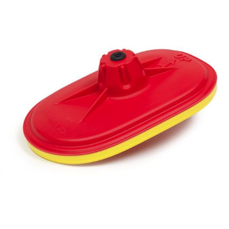 Pokrywa filtra powietrza do mycia motocykla Honda CRF 450R/RX '17-'18, CRF 250R '18 - czerwono-żółta