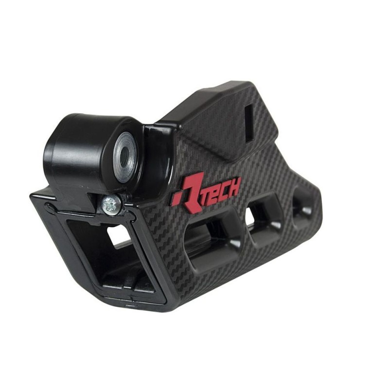 RACETECH (RTECH) PROWADNICA ŁAŃCUCHA BETA RR/RX 125/250/300/350/450/530 '13-'23, XTRAINER 250/300 '15-'23 - KOLOR CZARNY