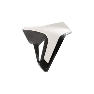 Osłony chłodnicy RACETECH (RTECH) do Honda XL 750 Transalp '23-'25 - biało czarne