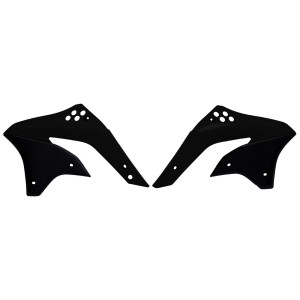 Osłony chłodnicy Kawasaki KXF 450 (06-08) - RACETECH (RTECH) - kolor czarny