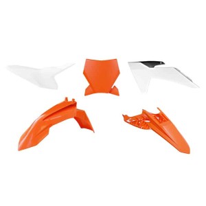 Komplet plastików KTM SX 50 \'24-\'25 OEM Pomarańczowy Biały Czarny