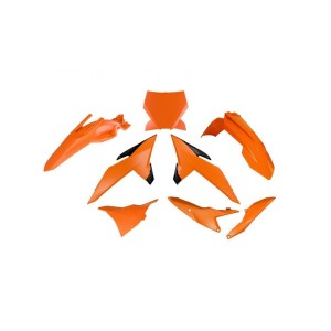 Komplet plastików KTM SX 85 '25 OEM czarny/pomarańczowy