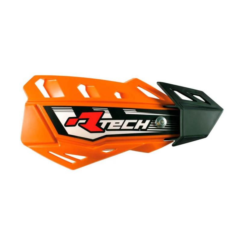 Osłony Rąk RACETECH (RTECH) FLX Cross/Enduro - Pomarańczowy