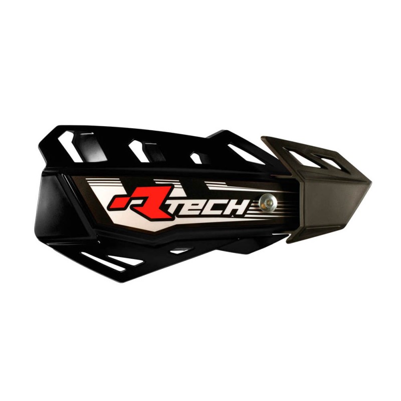 Osłony Rąk RACETECH (RTECH) FLX Cross/Enduro - Kolor Czarny