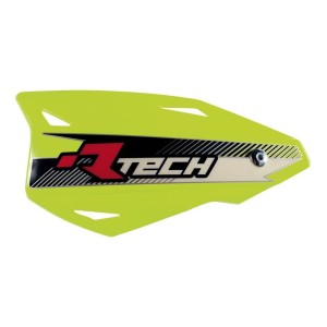 Osłony Rąk RACETECH RTECH Vertigo Cross/Enduro Żółty Neon