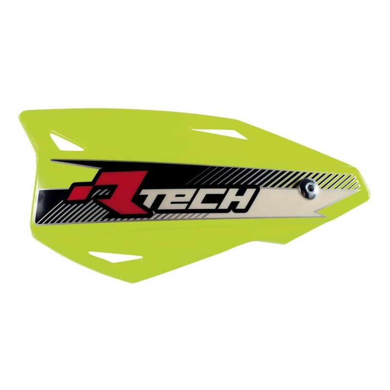 Osłony Rąk RACETECH RTECH Vertigo Cross/Enduro Żółty Neon