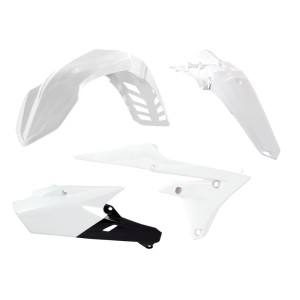 Komplet plastików Yamaha WRF 250/450 w kolorze białym - wyprzedaż