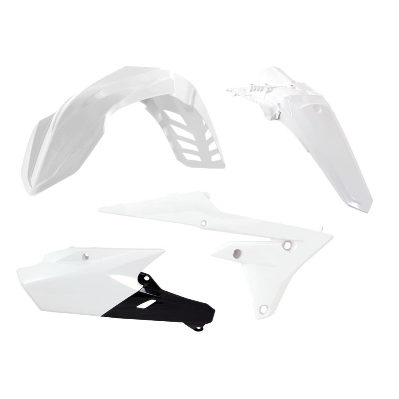 Komplet plastików Yamaha WRF 250/450 w kolorze białym - wyprzedaż