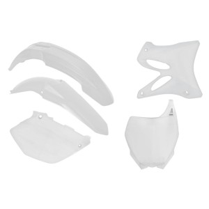 Komplet plastików RACETECH (RTECH) do Yamaha YZ 125/250 06-14 - Biały
