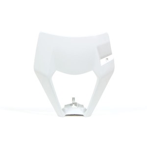 Osłona lampy przód KTM EXC/EXCF 17-19 biała (wzór OEM) - RTECH