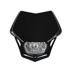 Lampa przednia V-Face RACETECH (RTECH) kolor czarny