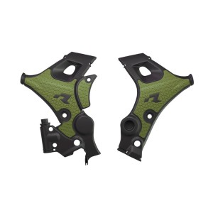 Osłony ramy Revolution Honda XL 750 Transalp '23-'25 - RACETECH (RTECH) - Czarno-zielone