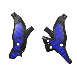 Osłony ramy RACETECH (RTECH) T7 Revolution Yamaha Tenere 700 '19-'24 - Czarno-niebieskie