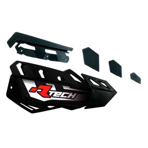 RACETECH (RTECH) Plastiki zamienni do osłon rąk FLX / ALU / ATV - Kolor czarny