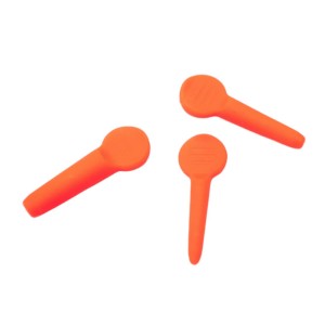 Zatyczki do przewodów paliwowych i olejowych - zestaw 3 rozmiary - kolor pomarańczowy
