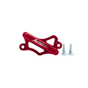 accel osłona zacisku hamulcowego (tył) honda cr/crf \'02-\'16, aluminiowa, kolor czerwony