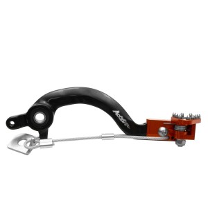 accel dźwignia hamulca nożnego ktm sx 65 09-17, husqvarna tc 65 \'17 kolor pomarańczowy - promocja