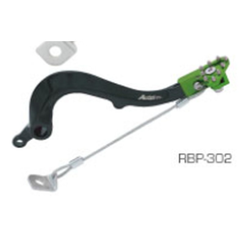 Dźwignia hamulca nożnego Kawasaki KXF 250/450 '21-'22 zielona